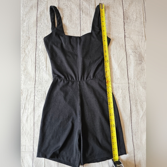 Sincerely Jules Active Size Small Solid Black One Piece Form Fitting Slimming - Picture 6 of 8
